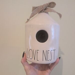 Rae Dunn Love Nest Birdhouse